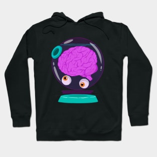 Brain in a Glass Hoodie